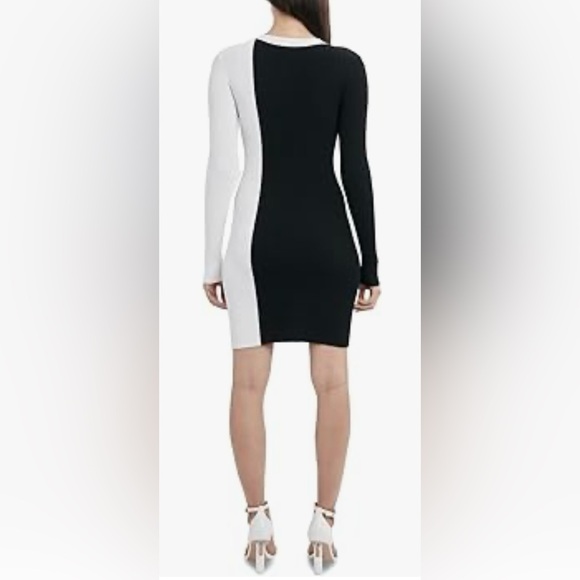 BCBGeneration Women's Long Sleeve Bodycon Sweater Dress Small - Picture 2 of 6